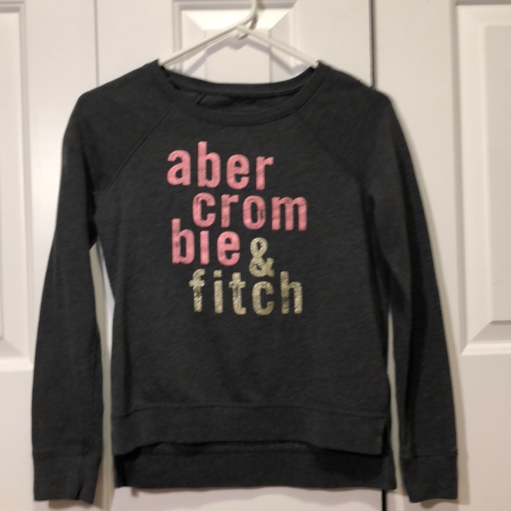 Gray Abercrombie Kids Sweatshirt